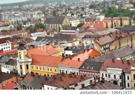 Cluj Napoca city top view. Romania Cluj Napoca city top view. Romania 106811933