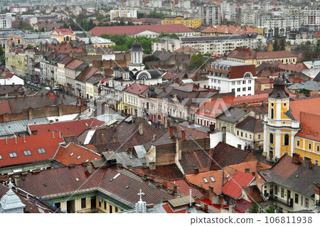 Cluj Napoca city top view. Romania Cluj Napoca city top view. Romania 106811938