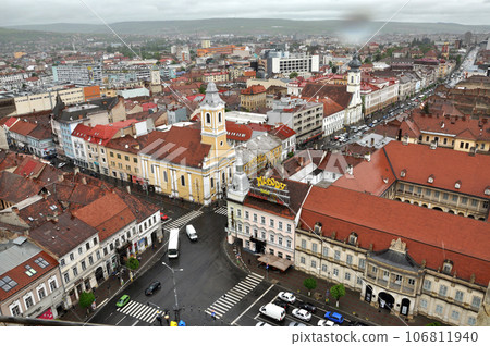 Cluj Napoca city top view. Romania Cluj Napoca city top view. Romania 106811940