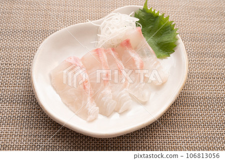 鯛魚生魚片 鯛魚生魚片 106813056