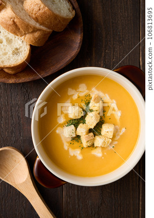 Pumpkin soup Pumpkin soup 106813695