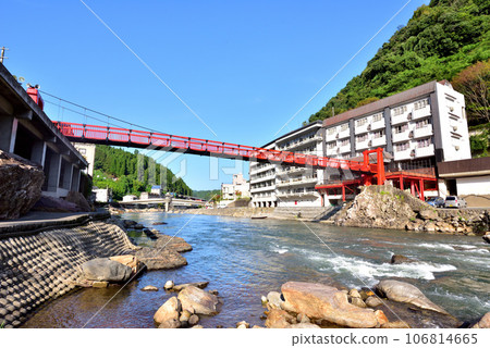 大分縣日田市、天瀨溫泉、豐後三大溫泉、玖珠川 106814665