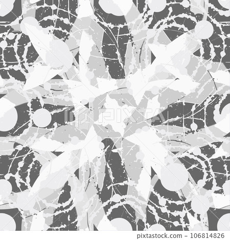 Abstract seamless pattern. Decorative background. Monochrome texture for design of textile, fabric, cover, web Abstract seamless pattern. Decorative background. Monochrome texture for design of textile, fabric, cover, web 106814826