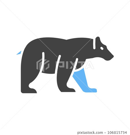 Polar Bear Icon Image. 106815734