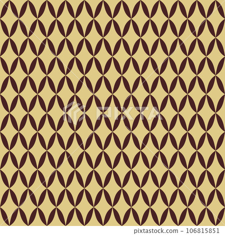 Seamless Vector Abstract Geometric Pattern With Stars 106815851