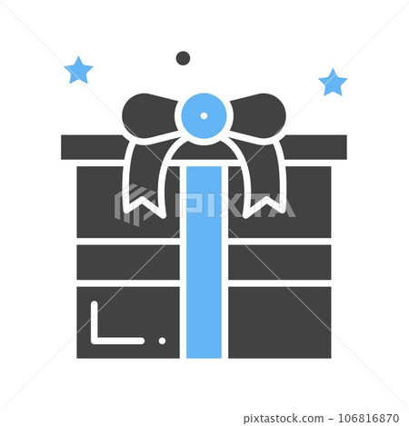 Gift Box Icon Image. 106816870