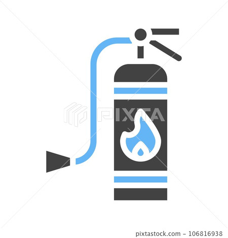 Fire Extinguisher Icon Image. 106816938