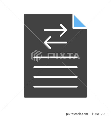 Exchange Icon Image. 106817002