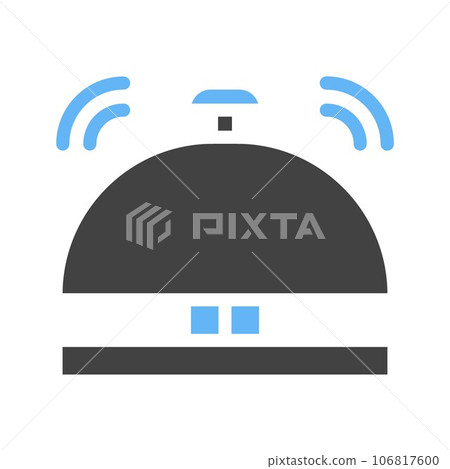 Desk Bell Icon Image. Desk Bell Icon Image. 106817600