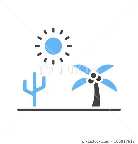 Desert Icon Image. Desert Icon Image. 106817612
