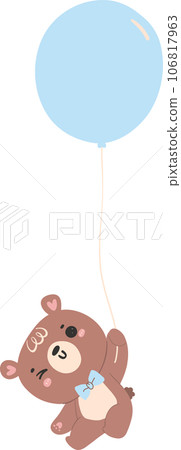 Cute teddy bear with blue balloon, kawaii animal cute bear, teddy bear, balloon, birthday, baby shower, blue, boy, nursery, kawaii, happy, innocence, animal, wildlife, woodland, newborn, storybook, to Cute teddy bear with blue balloon, kawaii animal cute bear, teddy bear, balloon, birthday, baby shower, blue, boy, nursery, kawaii, happy, innocence, animal, wildlife, woodland, newborn, storybook, to 106817963