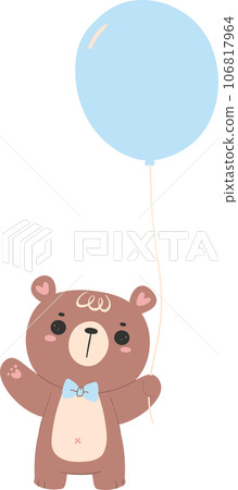 Cute teddy bear with blue balloon, kawaii animal cute bear, teddy bear, balloon, birthday, baby shower, blue, boy, nursery, kawaii, happy, innocence, animal, wildlife, woodland, newborn, storybook, to Cute teddy bear with blue balloon, kawaii animal cute bear, teddy bear, balloon, birthday, baby shower, blue, boy, nursery, kawaii, happy, innocence, animal, wildlife, woodland, newborn, storybook, to 106817964