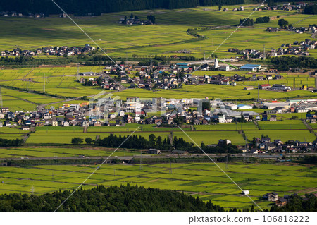 [新潟縣] 南魚沼夏季鄉村景觀和魚沼天際線景觀 106818222