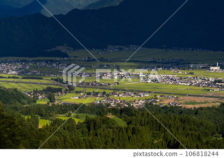 [新潟縣] 南魚沼夏季鄉村景觀和魚沼天際線景觀 106818244