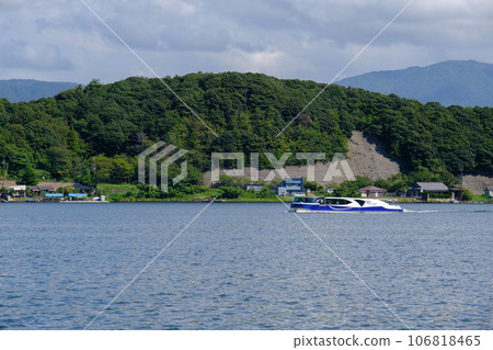 Fukui Prefecture Wakasa battery powered pleasure boat 106818465