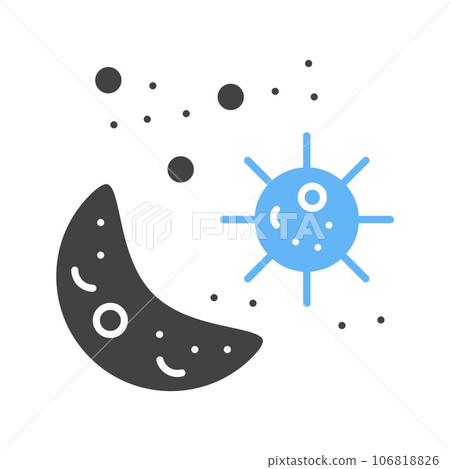 Bacterias Icon Image. 106818826