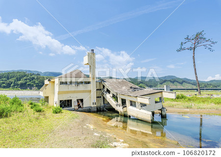 岩手縣陸前高田市、東日本大地震遺跡、陸前高田青年旅舍和神奇的孤松樹 岩手縣陸前高田市、東日本大地震遺跡、陸前高田青年旅舍和神奇的孤松樹 106820172