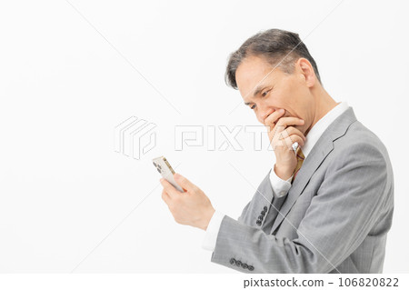Businessman smartphone Businessman smartphone 106820822