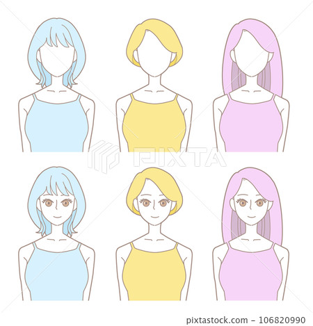 三種髮型 106820990