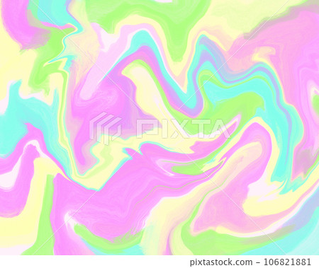 Abstract background with marble acrylic painting effect. Colorful texture for modern design. 106821881