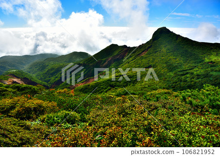栃木縣那須町旭岳和雲海 106821952