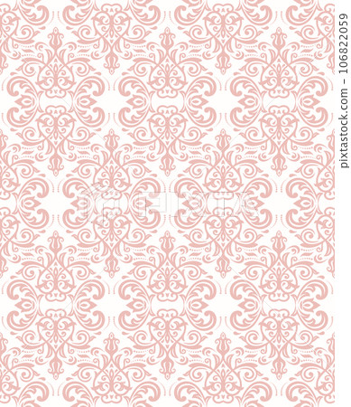 Classic Seamless Fine Pattern With Arabesques Classic Seamless Fine Pattern With Arabesques 106822059