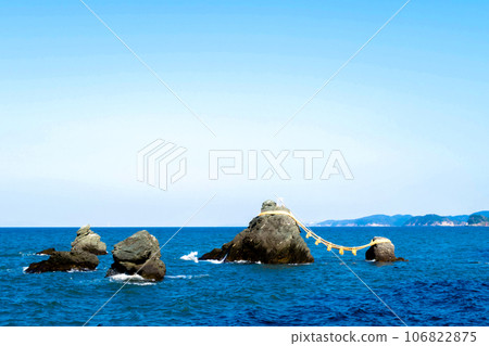 夫妻岩 二見浦 三重縣 夫妻岩 二見浦 三重縣 106822875