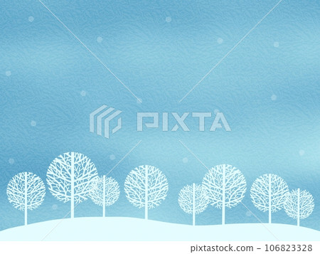 Background with trees Winter Background with trees Winter 106823328