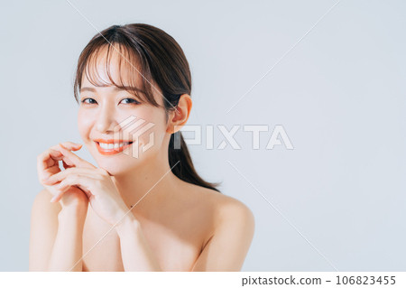 年輕女性的美麗形象 106823455