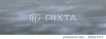 Bright gray background with blurred white spots in panoramic frame. 106823472