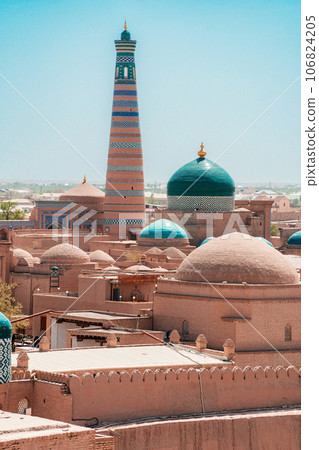 Ancient Uzbek town Khiva 106824205