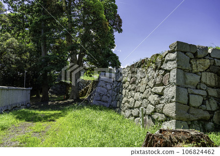 Obama Castle Ruins Honmaru Ishigaki Obama City, Fukui Prefecture Obama Castle Ruins Honmaru Ishigaki Obama City, Fukui Prefecture 106824462