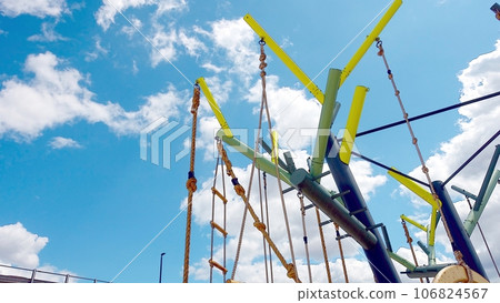 A structure for playing in the gardens of the Olbia seafront. 106824567
