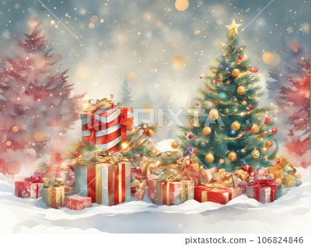 Christmas and new year background 106824846