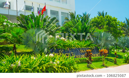 The Dessole Chain Hotel in Cam Ranh in Vietnam. The Dessole Chain Hotel in Cam Ranh in Vietnam. 106825087