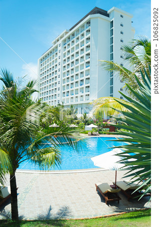 The Dessole Chain Hotel in Cam Ranh in Vietnam. The Dessole Chain Hotel in Cam Ranh in Vietnam. 106825092