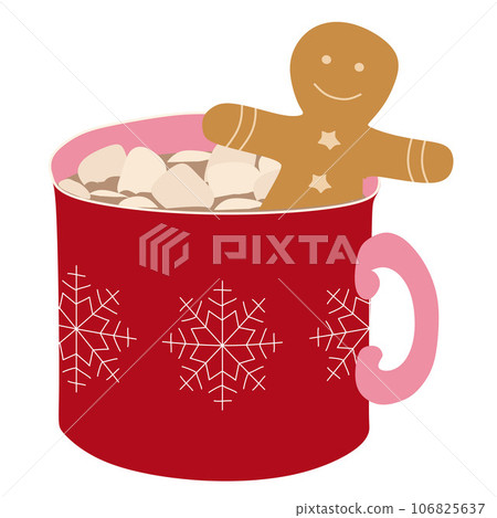 Holiday set up hot cocoa stand Christmas digital background Download Only  Download Only