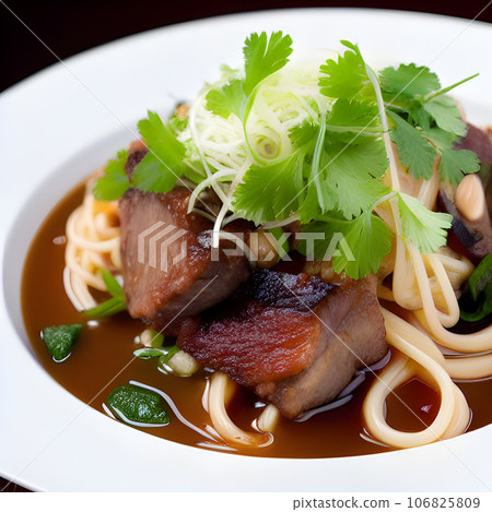 japanese kake udon noodles tasty, udon noodles food 106825809