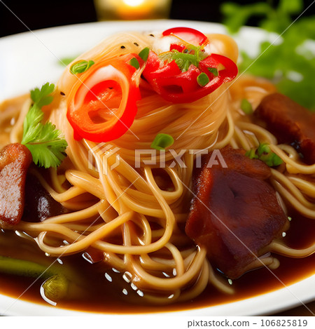 japanese kake udon noodles tasty, udon noodles food 106825819