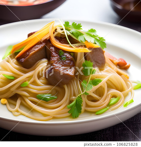 japanese kake udon noodles tasty, udon noodles food 106825828