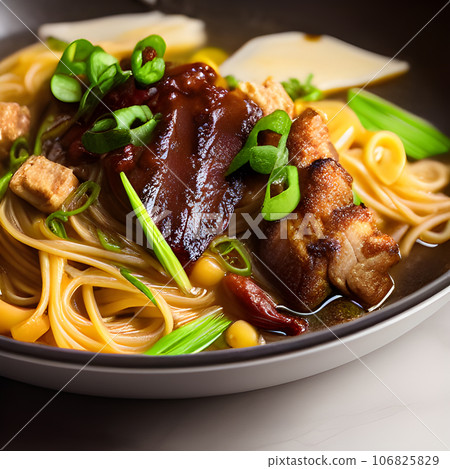 japanese kake udon noodles tasty, udon noodles food 106825829