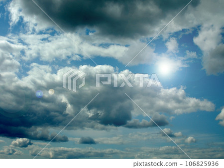 Cloudy sky background Cloudy sky background 106825936