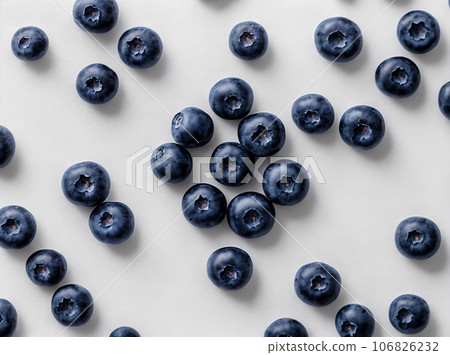 Blueberry on white background 106826232
