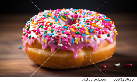 Sweet tasty colorful donut Sweet tasty colorful donut 106826639