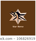 star horse logo concept idea 106826919