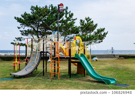 Daiba Park complex playground equipment 106826948
