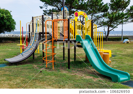 Daiba Park complex playground equipment Daiba Park complex playground equipment 106826950