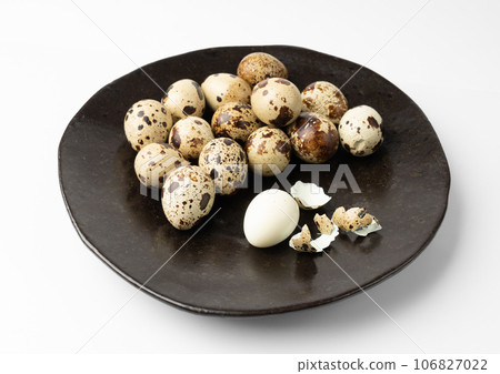 Quail Eggs, Diet Egg, Healthy Breakfast, Natural Organic Nutrition, Salad Ingredient Spotted Quail Egg 106827022