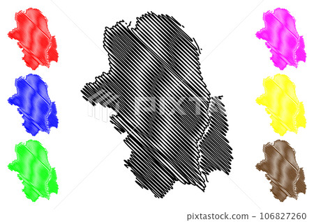 Utsunomiya City (State of Japan, island country, Tochigi Prefecture) map vector illustration, scribble sketch City of Utsunomiya map Utsunomiya City (State of Japan, island country, Tochigi Prefecture) map vector illustration, scribble sketch City of Utsunomiya map 106827260