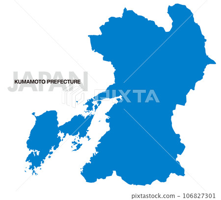 日本熊本縣地圖 106827301
